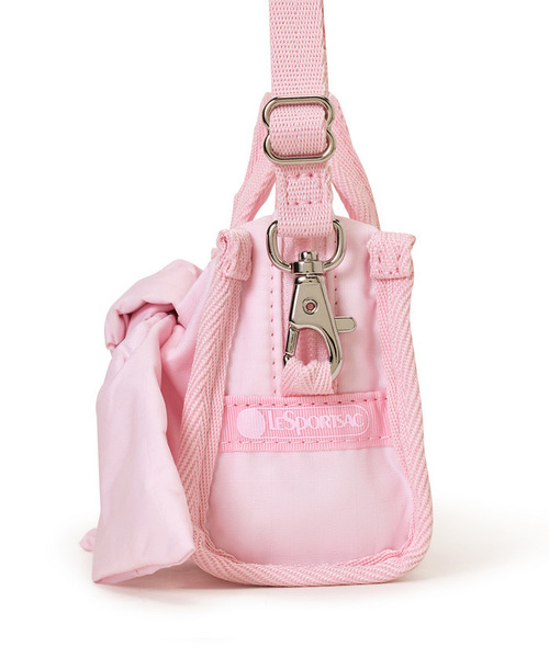 LeSportsac(レスポートサック)の「BOW MICRO BAG ピンクボウズ(ショルダーバッグ・レディース・ピンク・FREE)」の5枚目の写真
