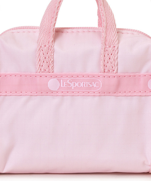 LeSportsac(レスポートサック)の「BOW MICRO BAG ピンクボウズ(ショルダーバッグ・レディース・ピンク・FREE)」の8枚目の写真