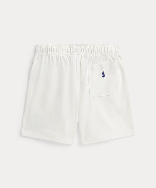 POLO RALPH LAUREN CHILDRENSWEAR(ポロ ラルフ ローレン チルドレンズウェア)の「ロゴ コットン ジャージー ショートパンツ(その他パンツ・キッズ・ホワイト・L/M/XL)」の3枚目の写真