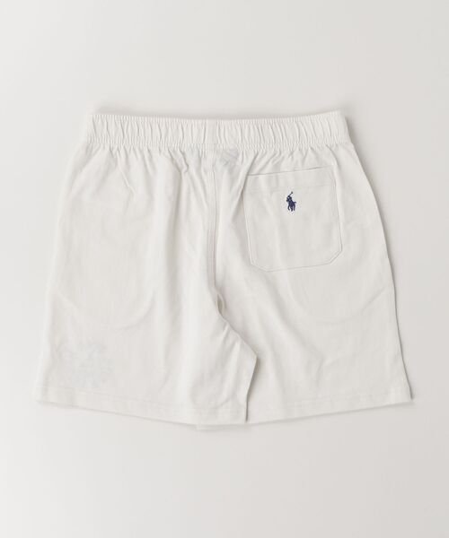 POLO RALPH LAUREN CHILDRENSWEAR(ポロ ラルフ ローレン チルドレンズウェア)の「ロゴ コットン ジャージー ショートパンツ(その他パンツ・キッズ・ホワイト・L/M/XL)」の4枚目の写真