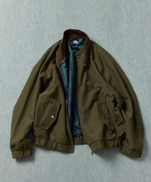 UMBRO/アンブロ SP Twill Stand Collar Blouson/別注 ツイル スタンド
