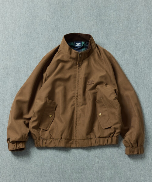 UMBRO/アンブロ SP Twill Stand Collar Blouson/別注 ツイル スタンド