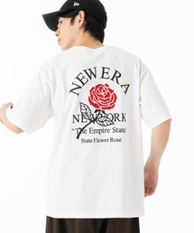 ニューエラ 半袖Tシャツ 薔薇