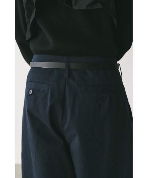 STYLEMIXER（スタイルミキサー）の「サイドタックフォルムパンツ（その他パンツ・レディース・ベージュ/ネイビー・SMALL/MEDIUM）」の20枚目の写真