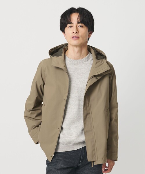 BEAUTY&YOUTH UNITED ARROWS（ビューティーアンドユースユナイテッドアローズ）の「W/R POLY フーディ ブルゾン（ブルゾン・メンズ・ネイビー/ベージュ・XL/L/M/S）」の6枚目の写真