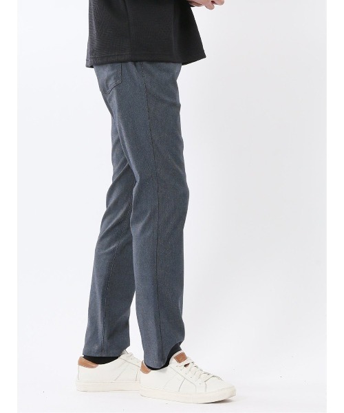 TAKA-Q(タカキュー)の「パンツ メンズ ストレッチ 抗菌防臭 スリム 5ポケット テーパード ウェーブ ソラーロ クロスストレッチ(チノパンツ・メンズ・ライトグレー/ネイビー・LARGE/2S/S/MEDIUM/X-LARGE/3L)」の21枚目の写真