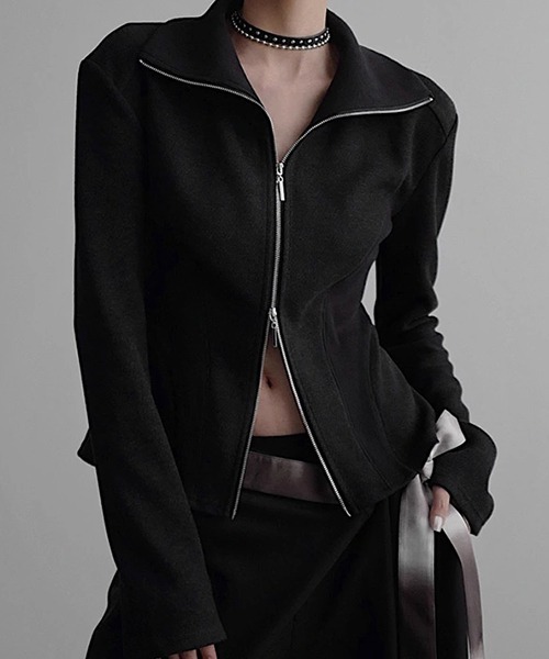 chuclla（チュクラ）の「【chen taitai】カーディガン（カーディガン/ボレロ・レディース・ダークグレー・FREE）」の3枚目の写真