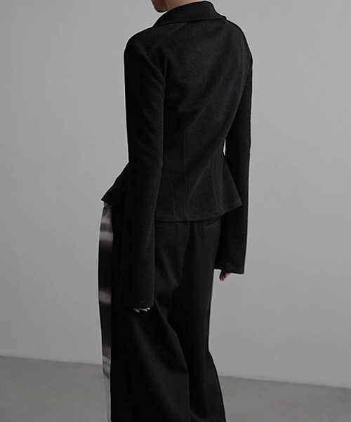 chuclla（チュクラ）の「【chen taitai】カーディガン（カーディガン/ボレロ・レディース・ダークグレー・FREE）」の4枚目の写真