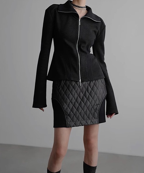 chuclla（チュクラ）の「【chen taitai】カーディガン（カーディガン/ボレロ・レディース・ダークグレー・FREE）」の6枚目の写真