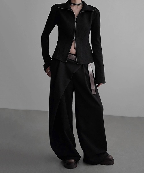 chuclla（チュクラ）の「【chen taitai】カーディガン（カーディガン/ボレロ・レディース・ダークグレー・FREE）」の8枚目の写真