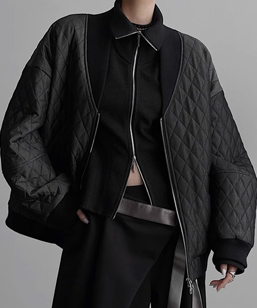 chuclla（チュクラ）の「【chen taitai】カーディガン（カーディガン/ボレロ・レディース・ダークグレー・FREE）」の9枚目の写真