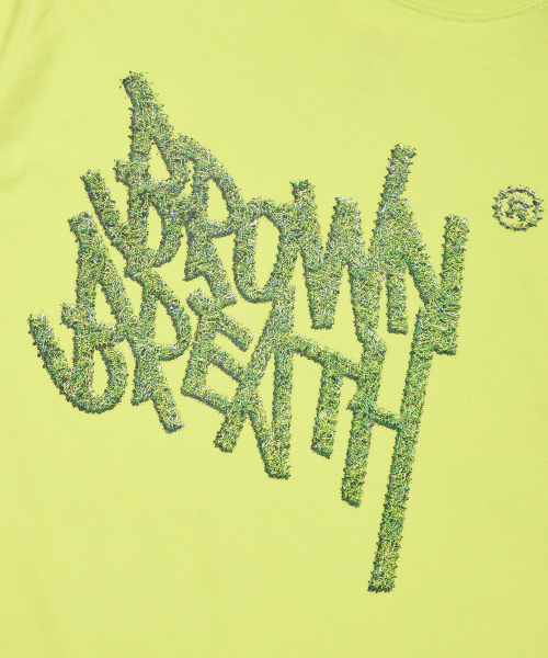 BROWNBREATH(ブラウンブレス)の「GRASS TAG TEE - LIME(Tシャツ/カットソー・レディース・その他・L/M/S/XL)」の4枚目の写真