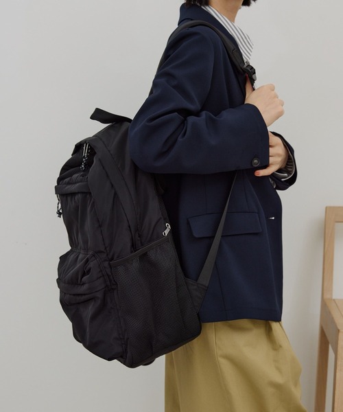 AMERICAN HOLIC（アメリカンホリック）の「【2SET】多機能リュック（バックパック/リュック・レディース・ブラック/ブルー/ライトグレー・FREE）」の8枚目の写真