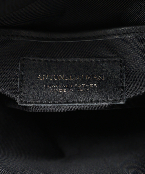 SLOBE IENA(スローブイエナ)の「ANTONELLO MASI SLOBE別注 バケツバッグ LUANA(ショルダーバッグ・レディース・ボルドー/ブラック・FREE)」の7枚目の写真