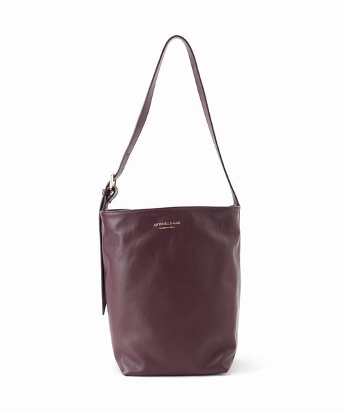 SLOBE IENA(スローブイエナ)の「ANTONELLO MASI SLOBE別注 バケツバッグ LUANA(ショルダーバッグ・レディース・ボルドー/ブラック・FREE)」の13枚目の写真