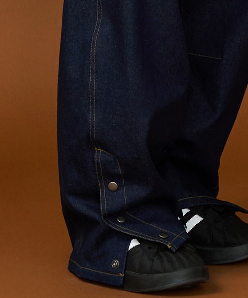 UNISEX】DENIM CURVE PANTS/デニムカーブパンツ（デニムパンツ