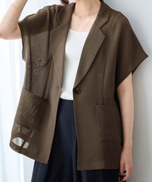 Viola e Viola（ヴィオラエヴィオラ）の「シアーメッシュジャケット（テーラードジャケット）」