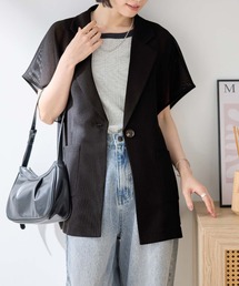 Viola e Viola（ヴィオラエヴィオラ）の「シアーメッシュジャケット（テーラードジャケット）」