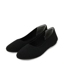 SHOO・LA・RUE（シューラルー）の「【NEW/22.5㎝-24.5㎝】洗えてサラサラ ニットパンプス（パンプス）」