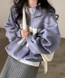 Flugge（フラッジー）の「ビッグプリントハーフジップスウェット（スウェット）」