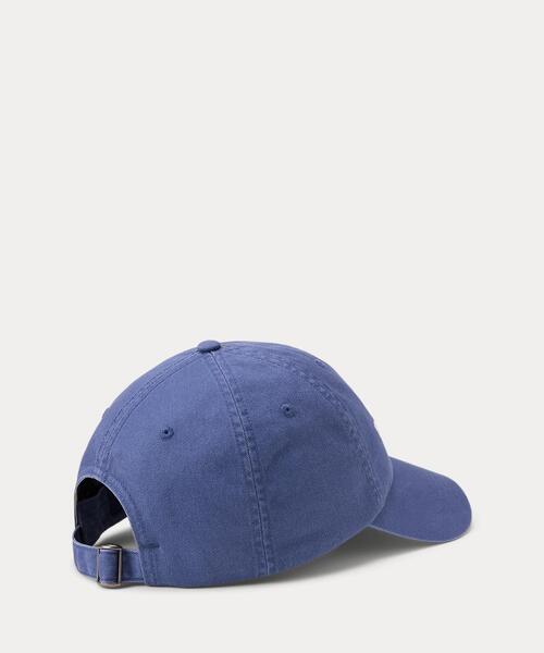 POLO RALPH LAUREN(ポロ ラルフ ローレン)の「コットン ツイル ボール キャップ(キャップ・メンズ・ブルー・ONE)」の7枚目の写真