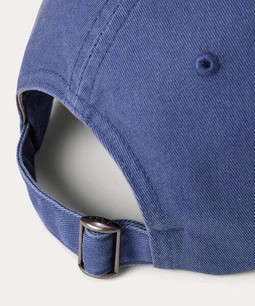 POLO RALPH LAUREN(ポロ ラルフ ローレン)の「コットン ツイル ボール キャップ(キャップ・メンズ・ブルー・ONE)」の6枚目の写真