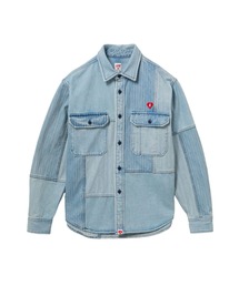 A BATHING APE | DENIM PATCHWORK WORK SHIRT(シャツ/ブラウス)