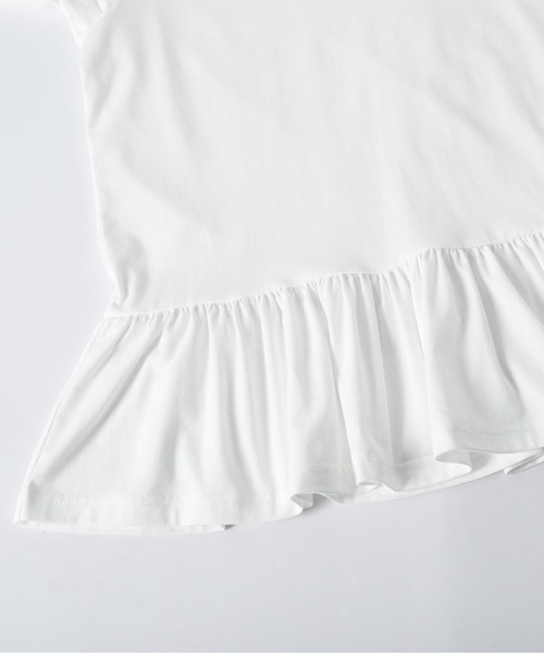 La-gemme(ラジェム)の「裾フリル カットソー(Tシャツ/カットソー・レディース・ブラック/ホワイト・フリー)」の16枚目の写真