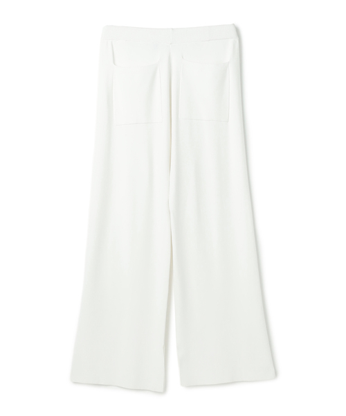 N.O.R.C(ノーク)の「ストレートニットパンツ【CLEAN MOTION】(その他パンツ・レディース・ホワイト/ネイビー・S/M)」の8枚目の写真