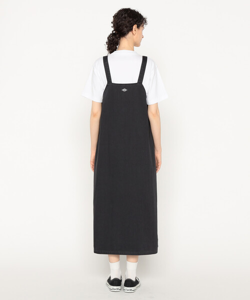 DANTON(ダントン)の「Women's Cotton Drill Overalls Skirt(ジャンパースカート・レディース・ブラック・36)」の7枚目の写真
