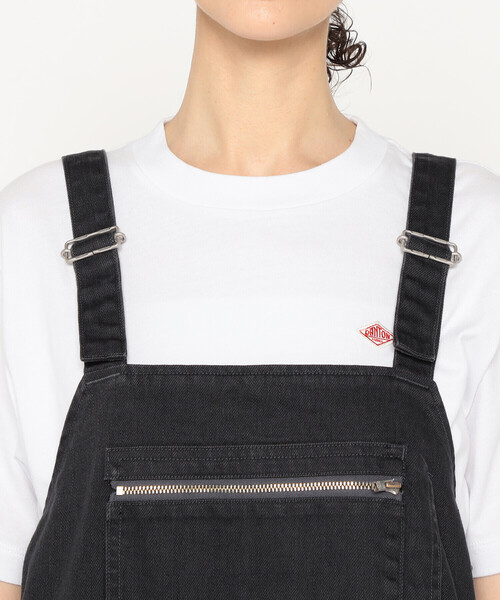 DANTON(ダントン)の「Women's Cotton Drill Overalls Skirt(ジャンパースカート・レディース・ブラック・36)」の8枚目の写真