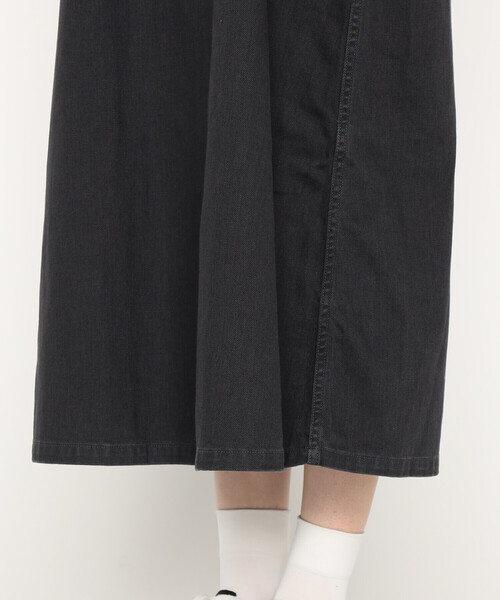 DANTON(ダントン)の「Women's Cotton Drill Overalls Skirt(ジャンパースカート・レディース・ブラック・36)」の12枚目の写真