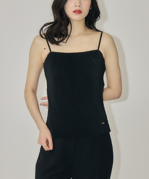 NEUNA(ヌナ)の「【今季限り、この夏がラストチャンス】プリーツキャミソール(キャミソール・レディース・ブラック/ブラウン・FREE)」の18枚目の写真