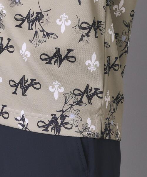 adabat(アダバット)の「【ADABAT NAVY】吸水速乾/UVカット ロゴモノグラム半袖ポロシャツ(ポロシャツ・メンズ・ベージュ系/ホワイト系1/ネイビー系・50/48/52/46)」の21枚目の写真