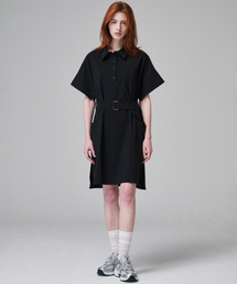 MALOUPE（マロップ）の「7104 サマー ベルト カジュアル ワンピース (ブラック)（ワンピース）」