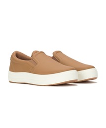 Keds ケッズ パーク スリップオン レザー ブラウン