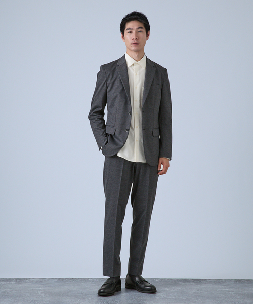 B.C STOCK(ベーセーストック)の「PONTE PRINT スラックス(スラックス・メンズ・チャコールグレー/ネイビー/ブラック・SMALL/X-LARGE/LARGE/MEDIUM)」の8枚目の写真