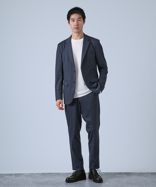 B.C STOCK(ベーセーストック)の「PONTE PRINT スラックス(スラックス・メンズ・チャコールグレー/ネイビー/ブラック・SMALL/X-LARGE/LARGE/MEDIUM)」の12枚目の写真