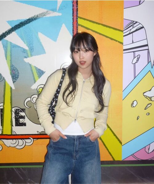 Midnight Move（ミッドナイトムーブ）の「bt hood zip up (white)（パーカー・レディース・その他・FREE）」の8枚目の写真