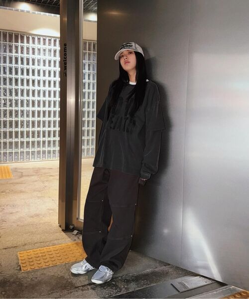 CACTUSDONUTMARKET(カクタスドーナツマーケット)の「Rivet Embroidery Carpenter Trouser-Khaki(その他パンツ・レディース・その他・MEDIUM/LARGE)」の5枚目の写真