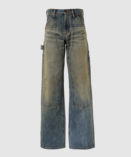 SUGARHILL(シュガーヒル)の「FADED MODERN DENIM PANTS PAINTER CUT(デニムパンツ・メンズ・インディゴブルー・32/30)」の1枚目の写真