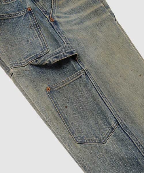 SUGARHILL(シュガーヒル)の「FADED MODERN DENIM PANTS PAINTER CUT(デニムパンツ・メンズ・インディゴブルー・32/30)」の5枚目の写真
