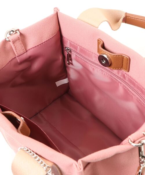 CLATHAS（クレイサス）の「SNOOPYキャンパス ２wayトートバッグ（小）（トートバッグ・レディース・グレー/ベビーピンク/ダークブルー・FREE）」の9枚目の写真
