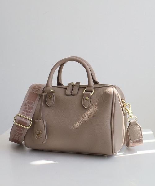 BEVERLY HILLS POLO CLUB(ビバリーヒルズポロクラブ)の「【BEVERLY HILLS POLO CLUB / ビバリーヒルズ ポロクラブ】2way Mini Boston Bag / 2way ミニボストンバッグ(ショルダーストラップ付)(ショルダーバッグ・レディース・ライトブルー/アイボリー/グレイッシュベージュ/ブラック・FREE)」の15枚目の写真