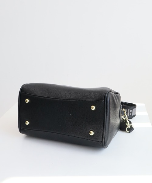 BEVERLY HILLS POLO CLUB(ビバリーヒルズポロクラブ)の「【BEVERLY HILLS POLO CLUB / ビバリーヒルズ ポロクラブ】2way Mini Boston Bag / 2way ミニボストンバッグ(ショルダーストラップ付)(ショルダーバッグ・レディース・ライトブルー/アイボリー/グレイッシュベージュ/ブラック・FREE)」の18枚目の写真
