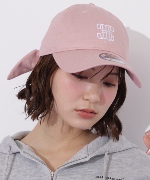 JILL by JILL STUART（ジルバイジルスチュアート）の「＜ニューエラコラボ＞バックリボンキャップ（キャップ・レディース・ブラック系その他/ブラック/ブルー/ピンク/グリーン・FREE）」の5枚目の写真