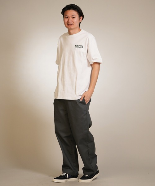 GRIZZLY(グリズリー)の「【ムラサキスポーツ限定】GRIZZLY/グリズリー 半袖Tシャツ メンズ WILD PSYCHEDELIC SST G26SS-2402(Tシャツ/カットソー・メンズ・ホワイト/スミクロ・L/M/XL)」の8枚目の写真