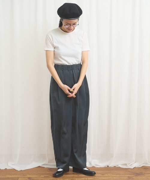 fig London(フィグロンドン)の「comm pants(その他パンツ・レディース・ダークブラウン/ネイビー・FREE)」の20枚目の写真