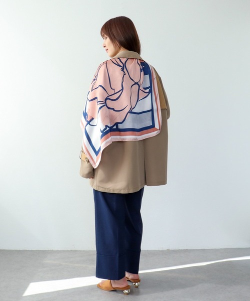 Three Four Time（ｽﾘｰﾌｫｰﾀｲﾑ）の「バイカラーショートトレンチコート（トレンチコート・レディース・ベージュ・FREE）」の12枚目の写真