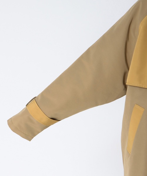 Three Four Time（ｽﾘｰﾌｫｰﾀｲﾑ）の「バイカラーショートトレンチコート（トレンチコート・レディース・ベージュ・FREE）」の19枚目の写真